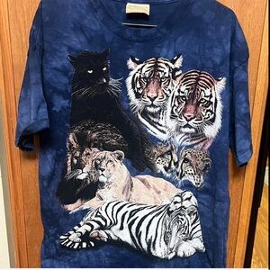 2000’s The Mountain tie-dye animal tshirt